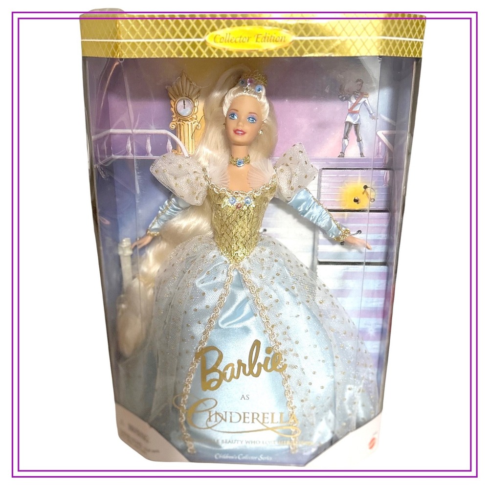 Barbie as Cinderella Doll Childrens Collector Series 1996 Mattel 16900‎ NIB
